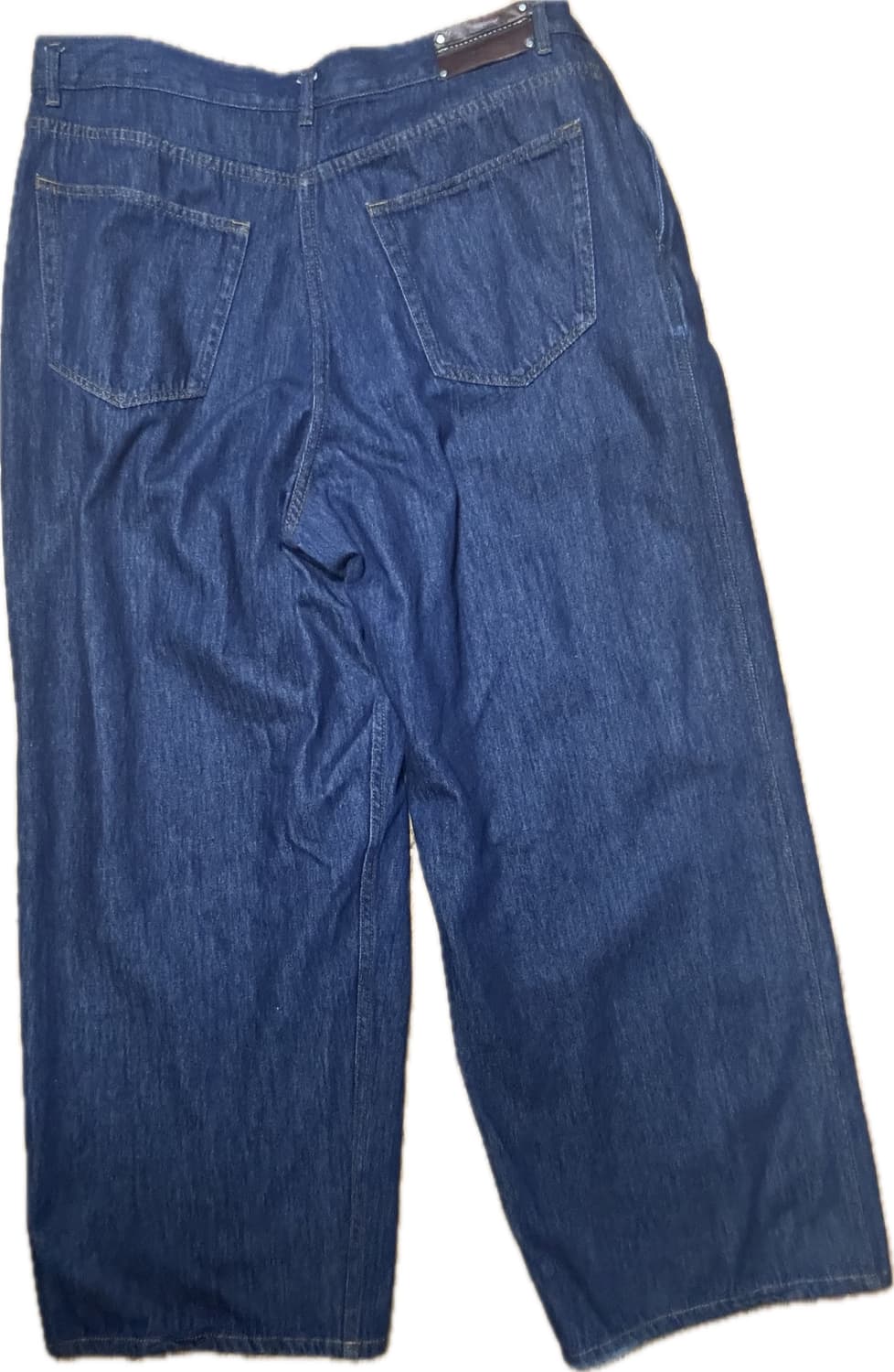 Dries van noten pleated wide denim 40 상품이미지2