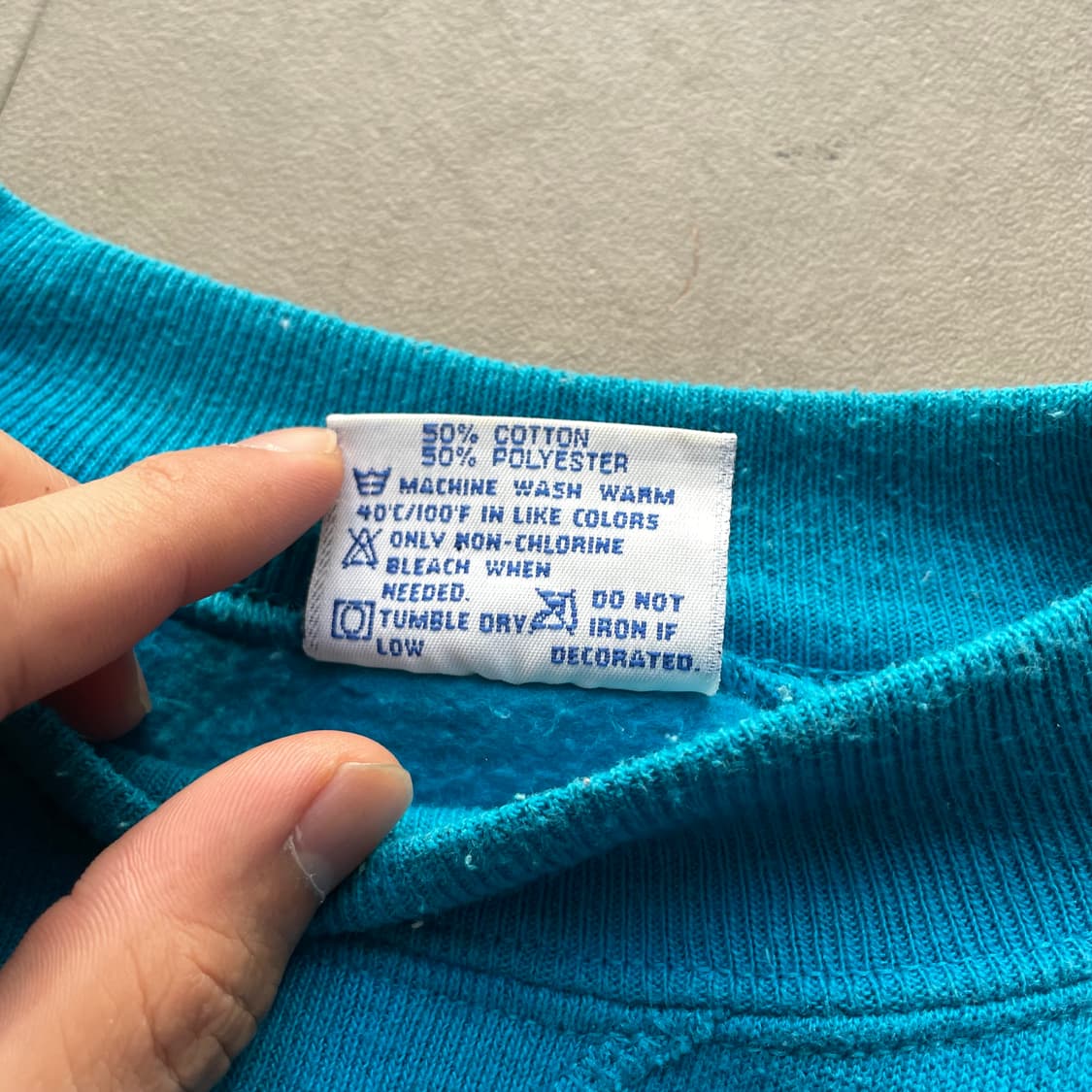 80s USA 50/50 Vintage Hanes 상품이미지4