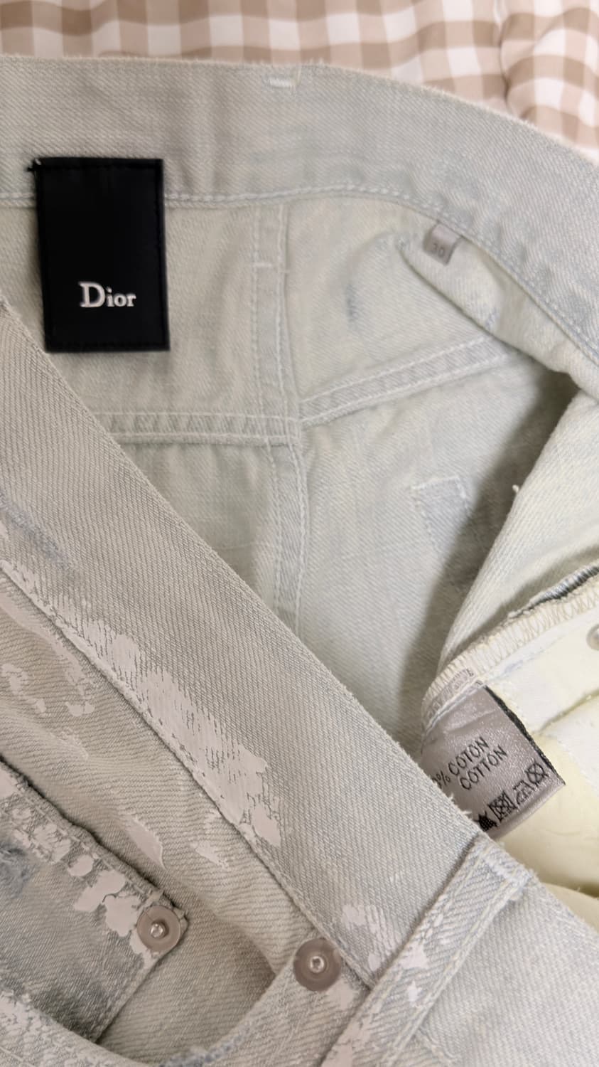 디올옴므 09aw 페인팅 그레이 30  상품이미지4