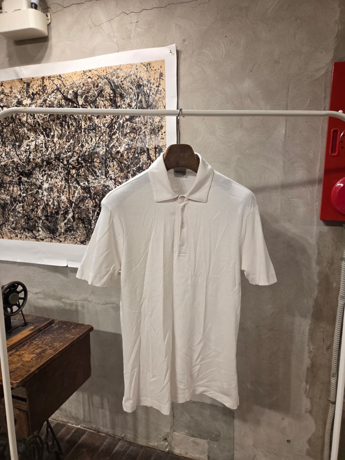 아르마니 꼴레지오니 PK 티셔츠 상품이미지9