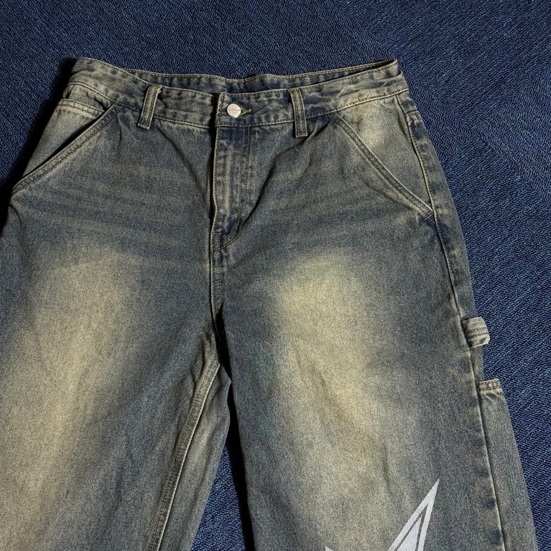 빈티지 더블스타 워싱 데님팬츠 상품이미지2