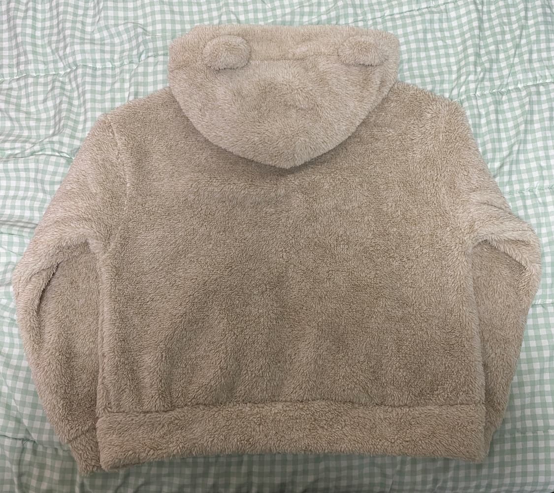 GU 곰돌이 후리스 베이지 상품이미지3