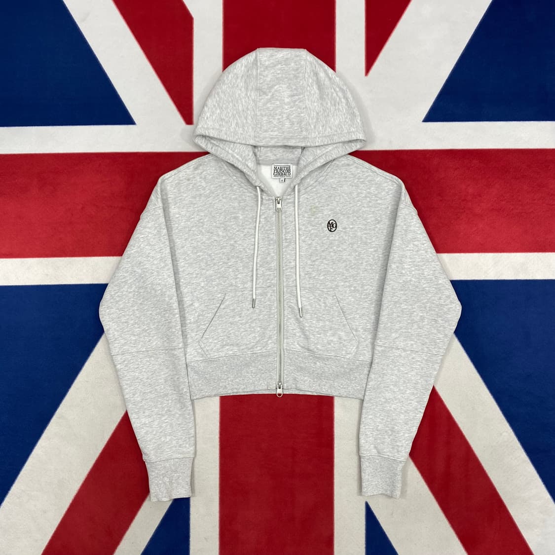 마리떼 크롭 후드집업 여성S  상품이미지1