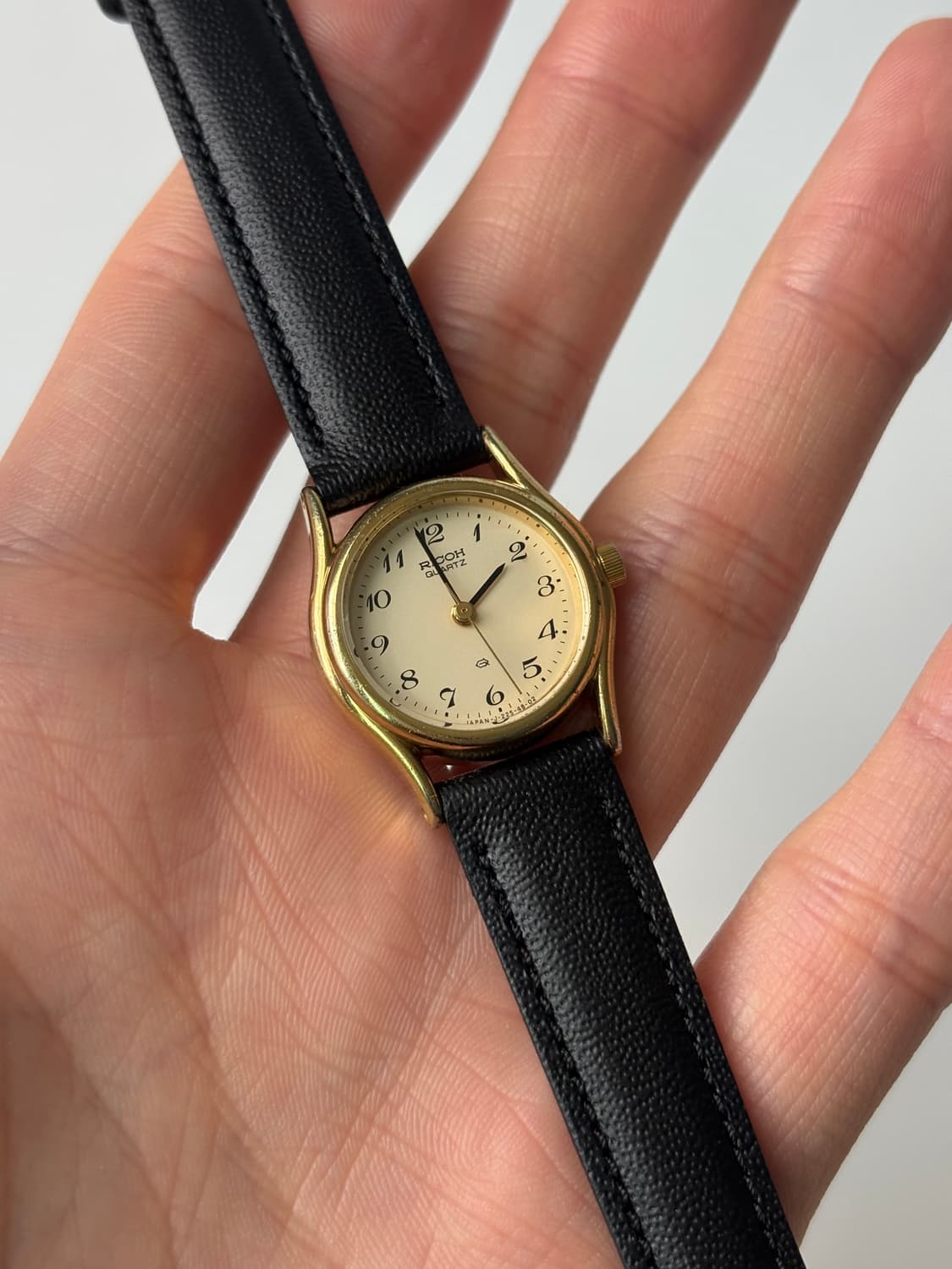 1980s Gold Arabic Index Ladies Riquartz 상품이미지2