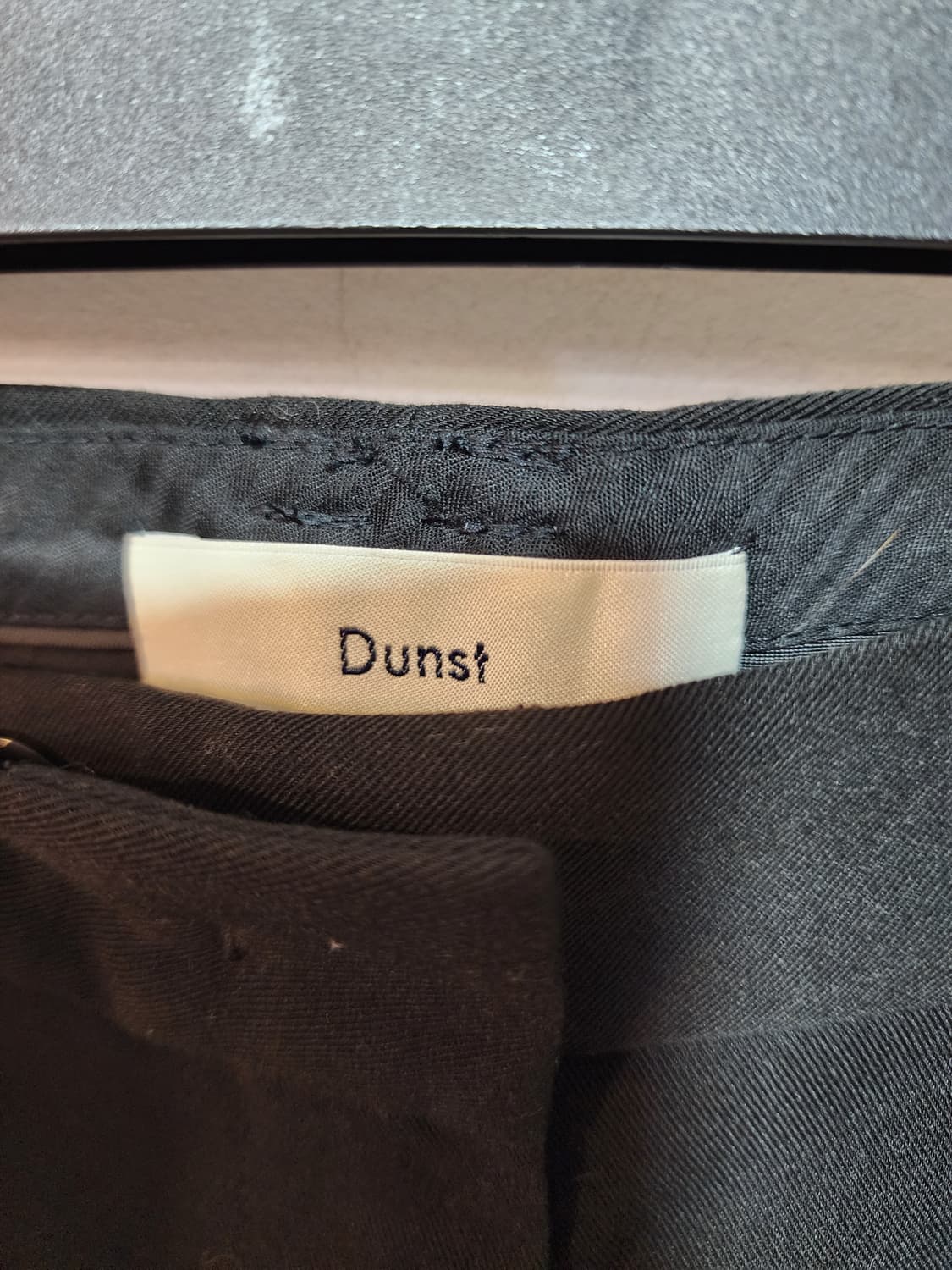 Dunst 던스트 블랙 세미 와이드 슬랙스 S 상품이미지3
