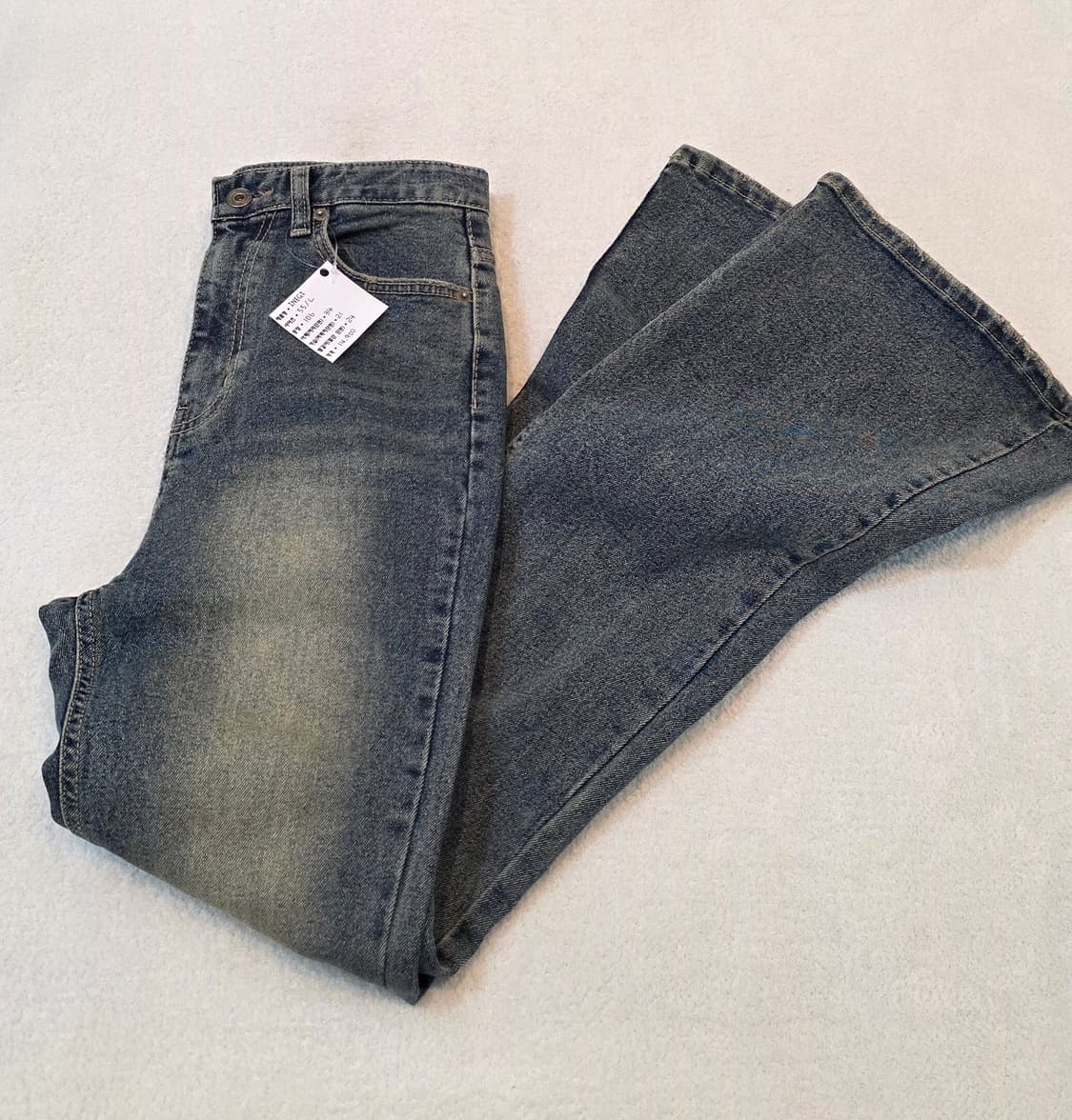 INEGI 부츠컷 청바지 상품이미지3