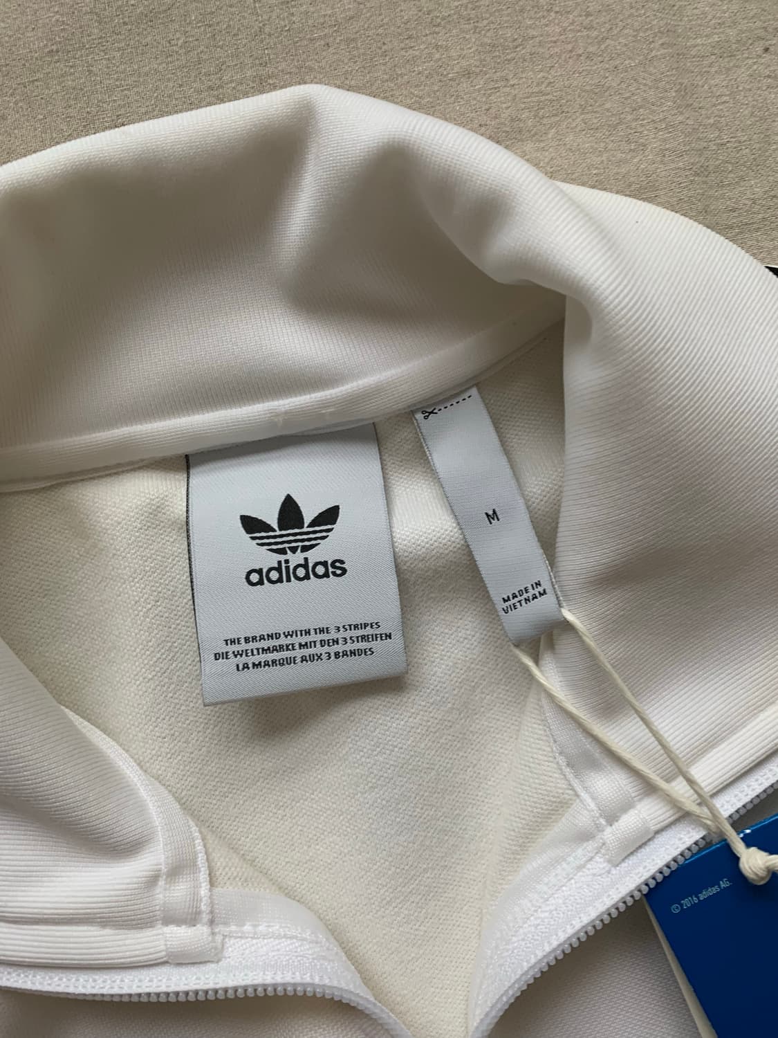 아디다스 오리지널스 베켄바우어 트랙탑 화이트 져지 상품이미지8