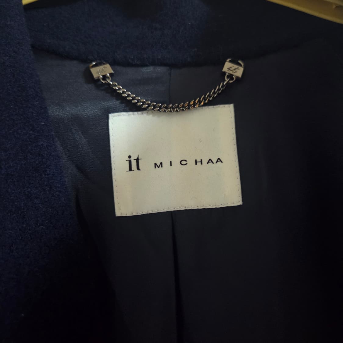 잇미샤 플레어 소매 울 혼방 코트 상품이미지6