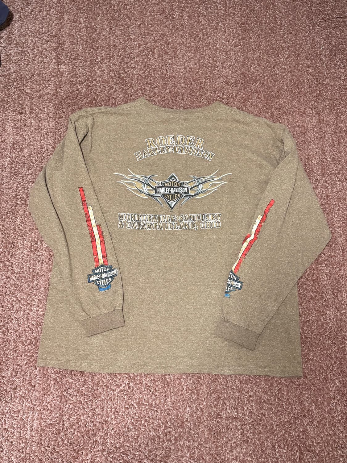 Harley Davidson long sleeve 상품이미지2