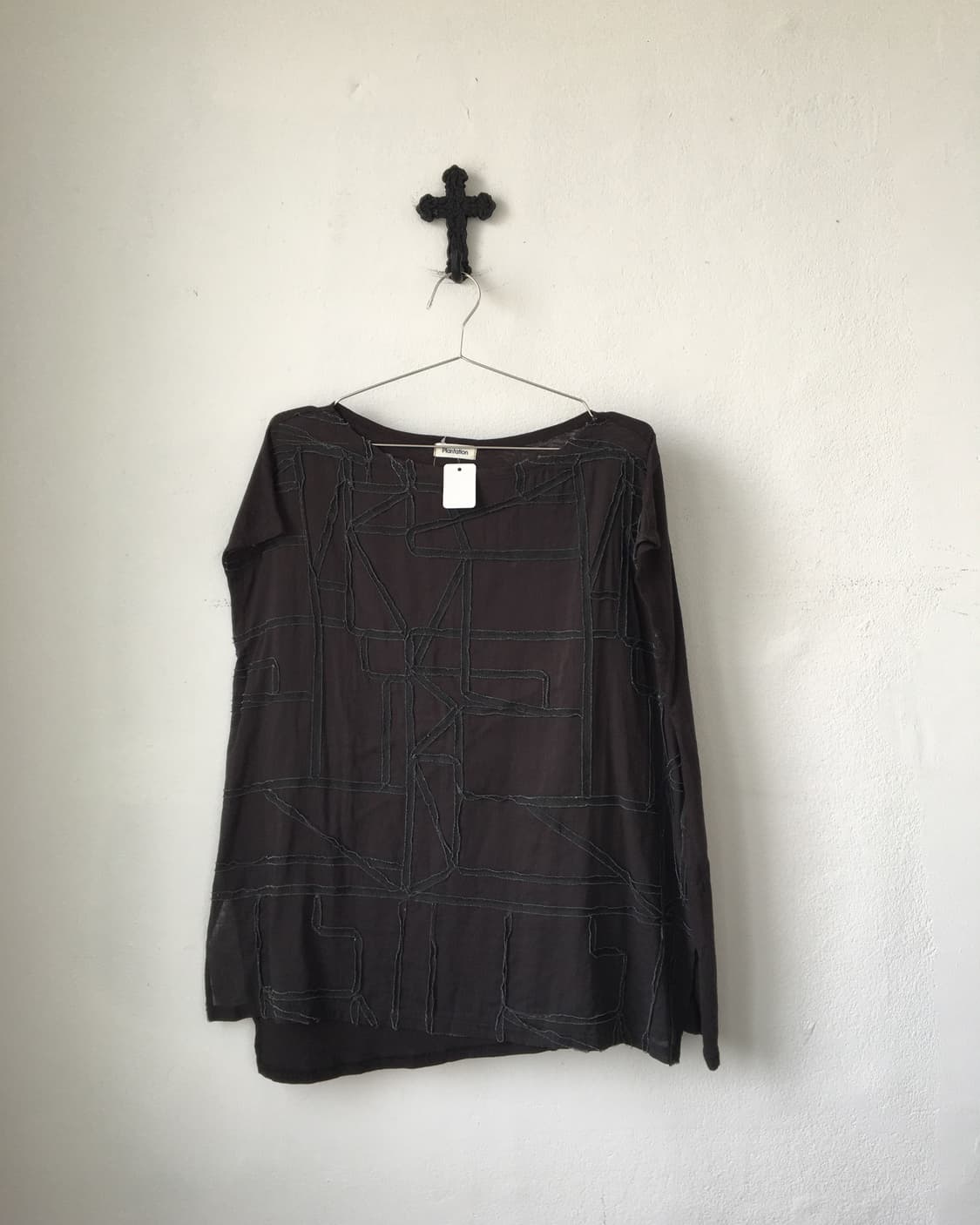 Plantation pattern top 상품이미지2