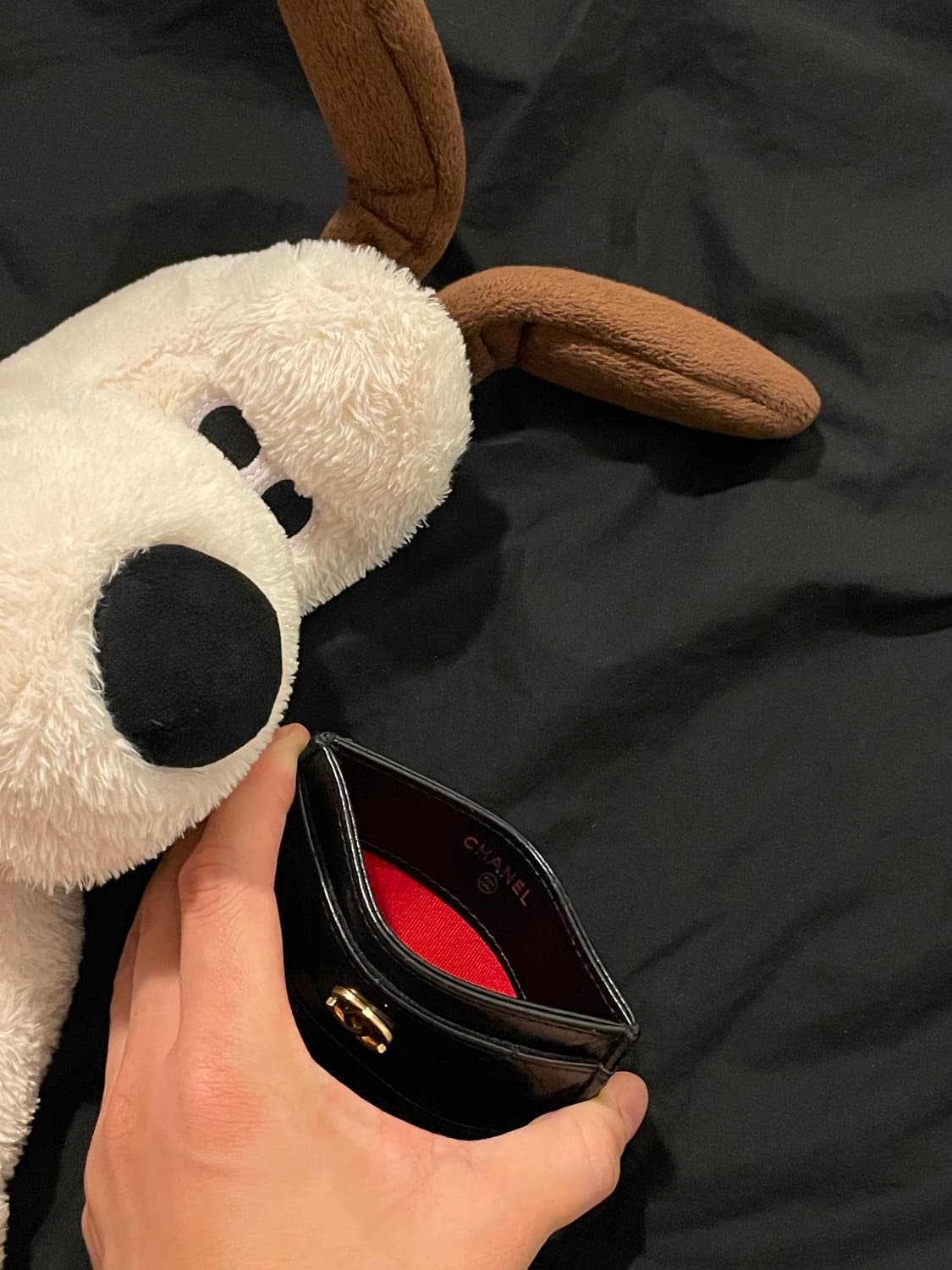 샤넬 카드지갑 금장로고 상품이미지3