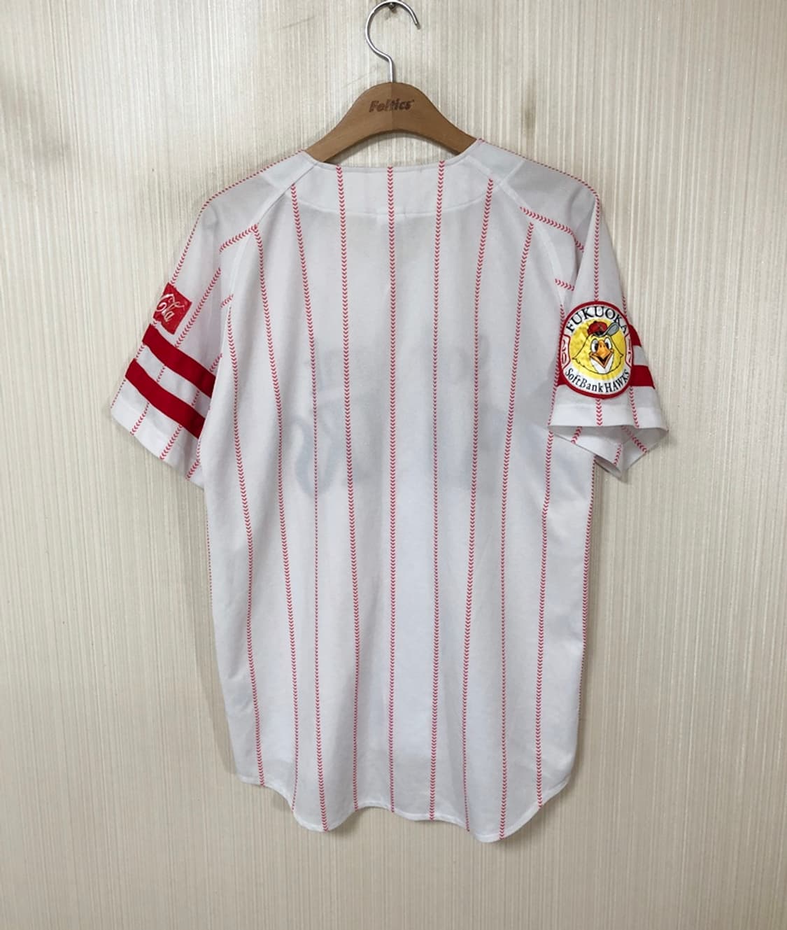 (2) NPB 마제스틱 후쿠오카 소프트뱅크호크스 유니폼/져지 L 상품이미지8