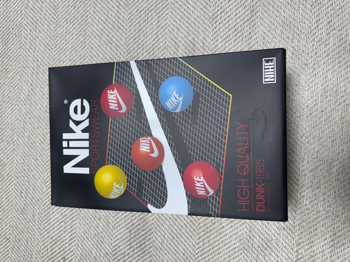 나이키 덩크 하이 1985 SP 오렌지 에시드 워시 상품이미지3