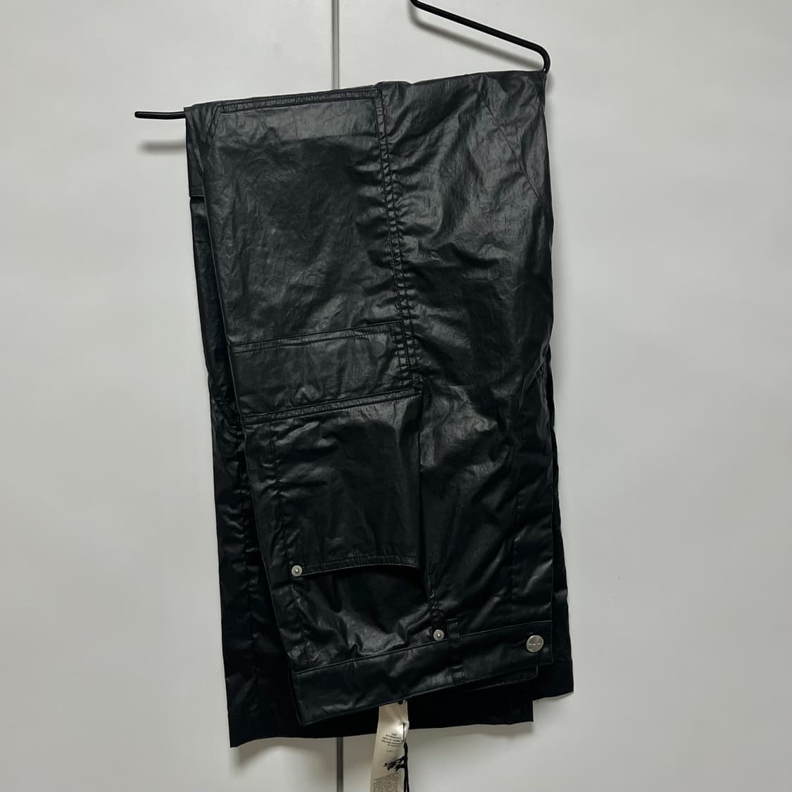 [33]릭오웬스 25fw 더블 카고 팬츠/블랙 상품이미지4