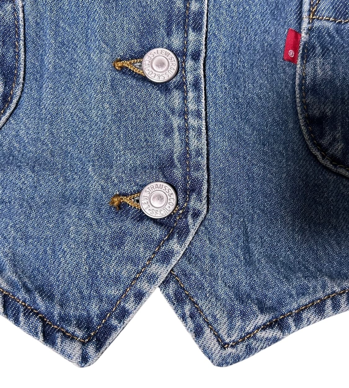 (새상품) 리바이스 데님 조끼 베스트 S 상품이미지4