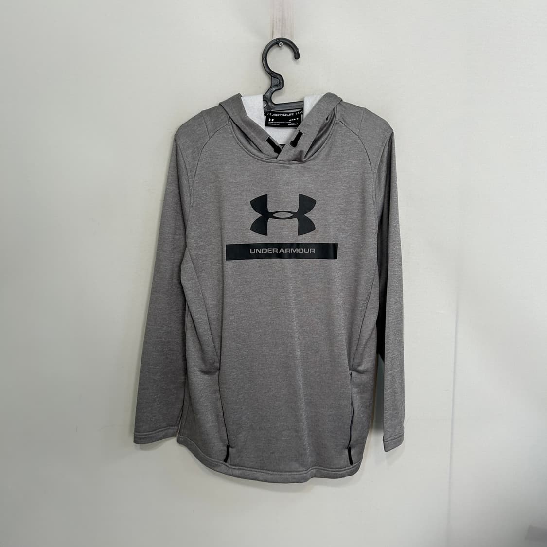 언더아머 UA 피티드핏 UA MK-1 테리 그래픽 후디 L 새상품급 상품이미지1