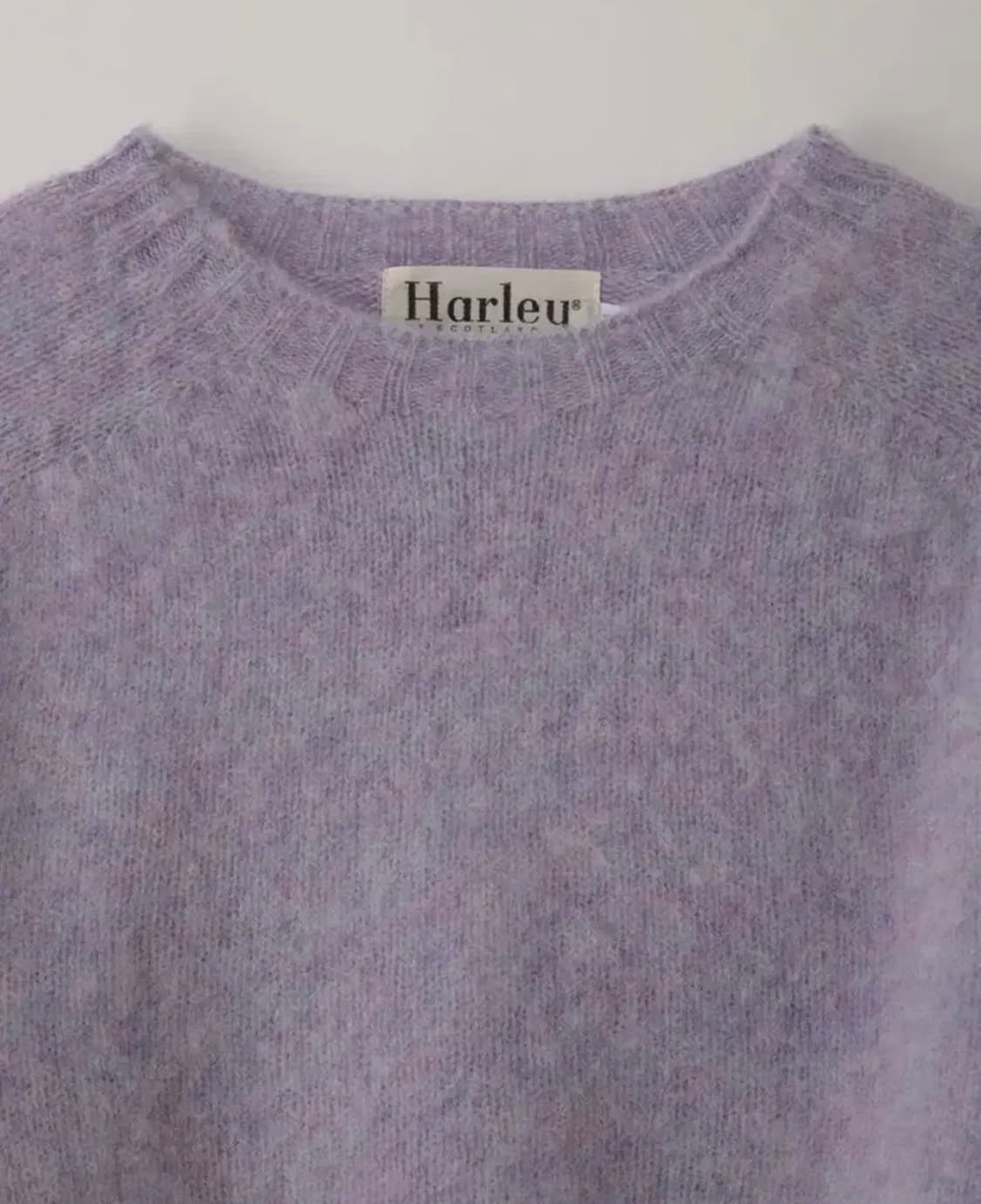 [L] 할리 오브 스코틀랜드 라벤더 쉐기독 니트 상품이미지2