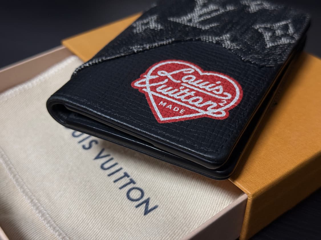 [OS] 루이비통 x 니고 포켓 오거나이저 데님 블랙 상품이미지5