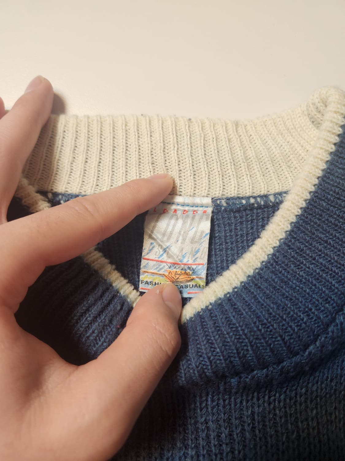 LONC 울 니트 상품이미지3