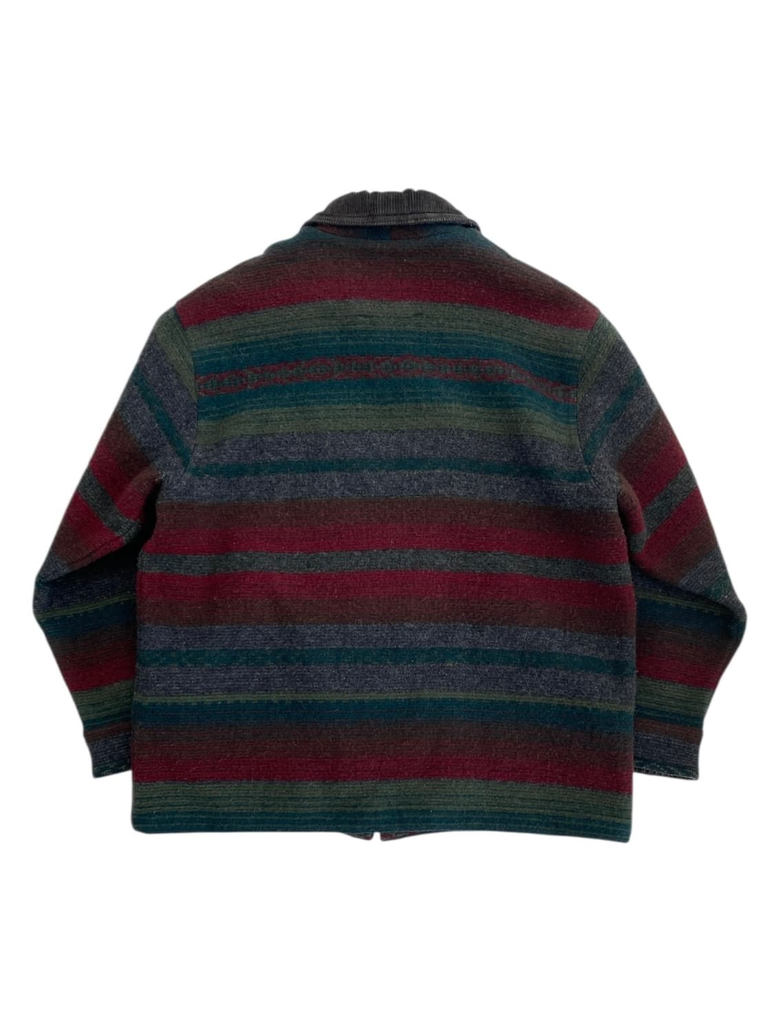 8-90‘s 울리치 블랭킷 스트라이프 울 자켓 상품이미지2