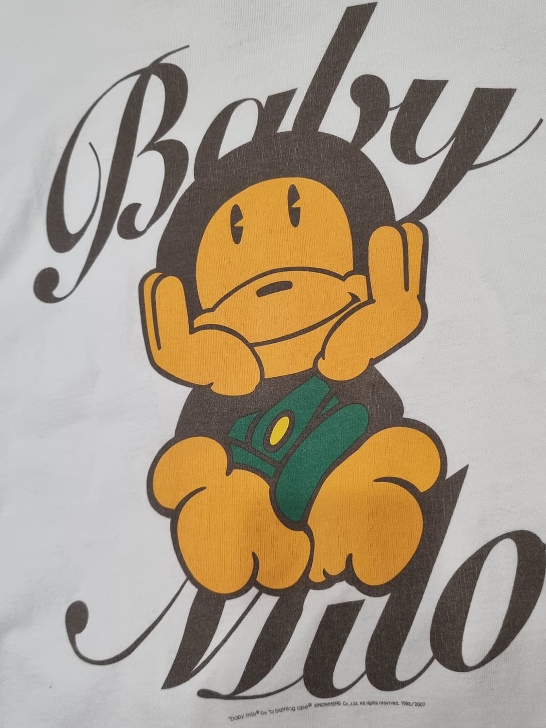 bape 베이비 마일로 티셔츠 M 상품이미지3