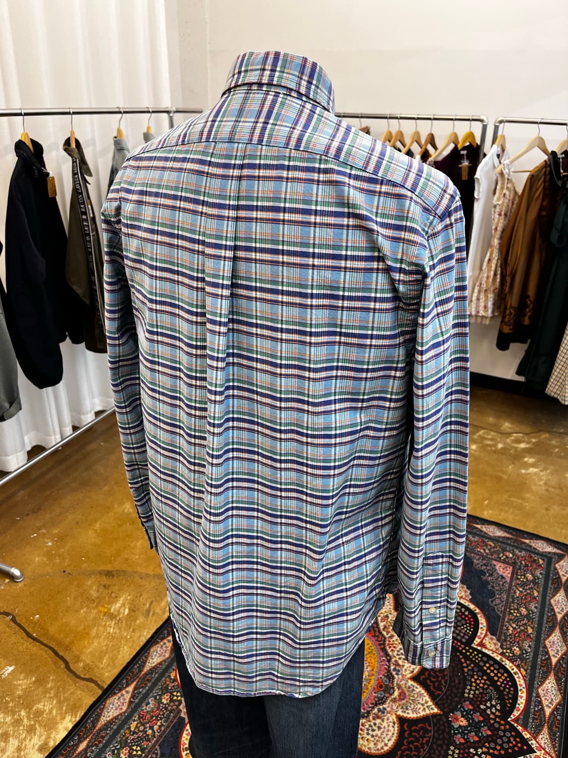 폴로 랄프 로렌 체크 셔츠 멀티 상품이미지5