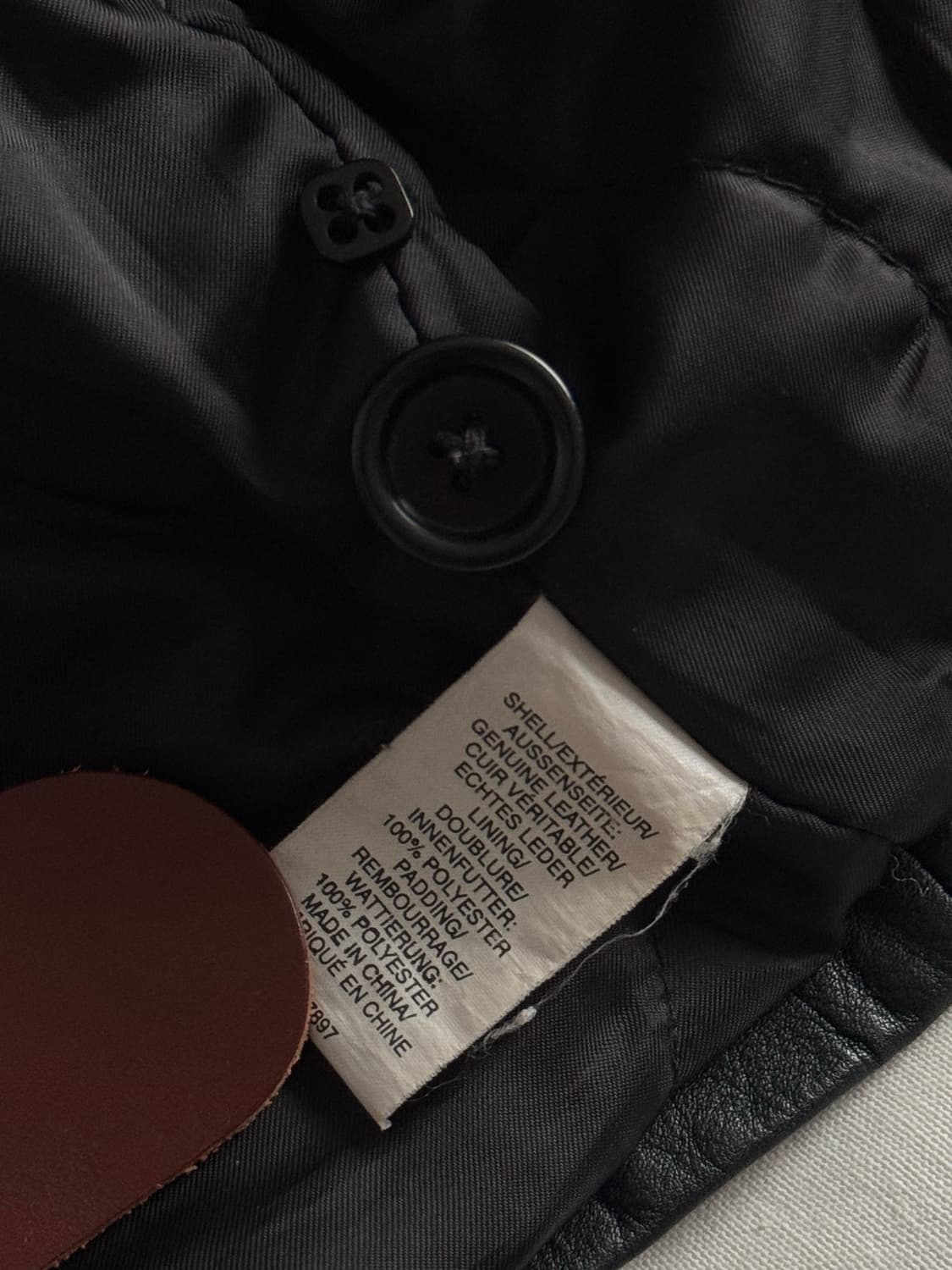 [XL] 올드갭 레더 카코트 상품이미지7