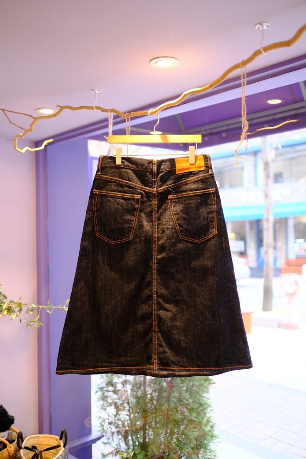 [J.P.N] 생지 데님스커트 상품이미지5