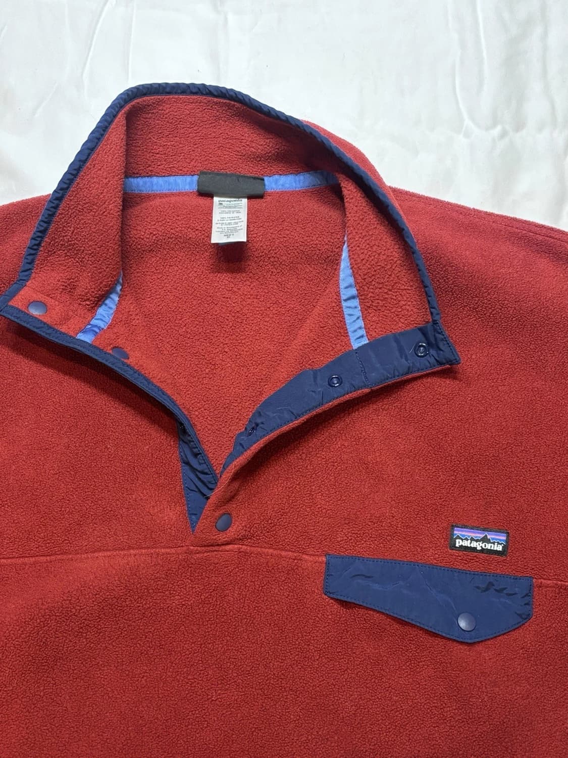 00s 파타고니아 신칠라 스냅-T 레드 상품이미지2
