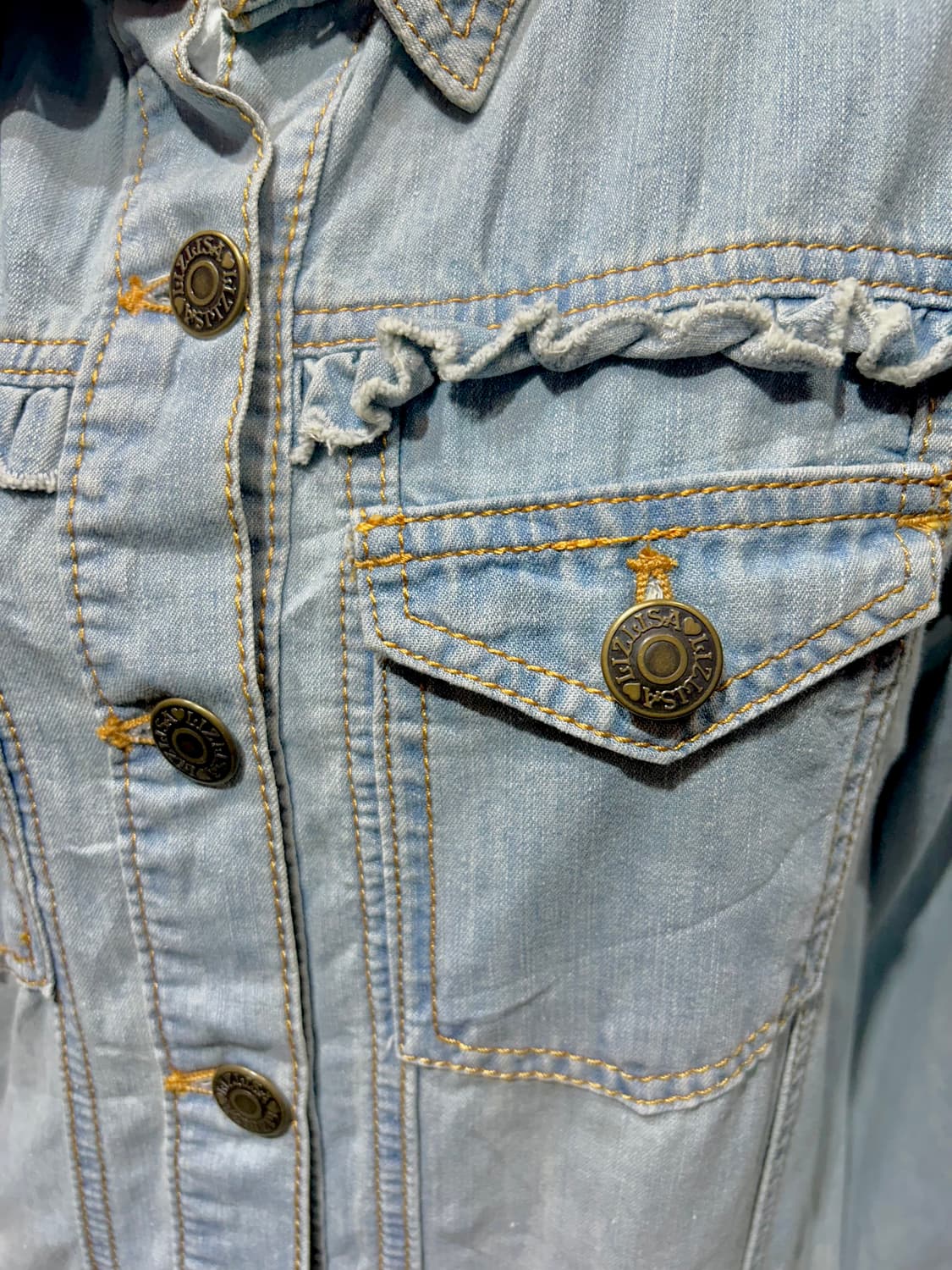 LIZ LISA denim jacket 리즈리사 데님 자켓 상품이미지3