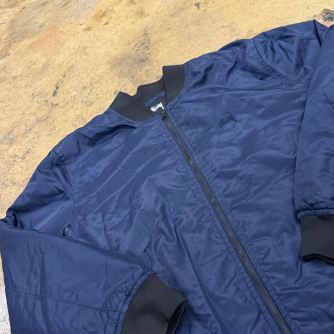 [ 정품/L ] STUSSY 스투시 봄버 자켓 상품이미지1