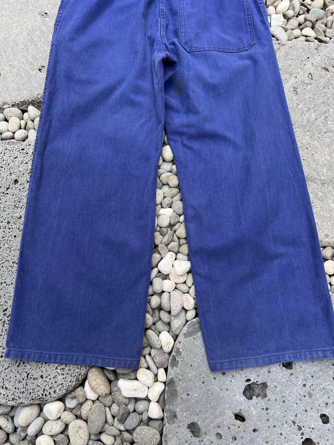 (34인치) OLD VINTAGE FADED BLUE 프렌치워크팬츠 상품이미지6
