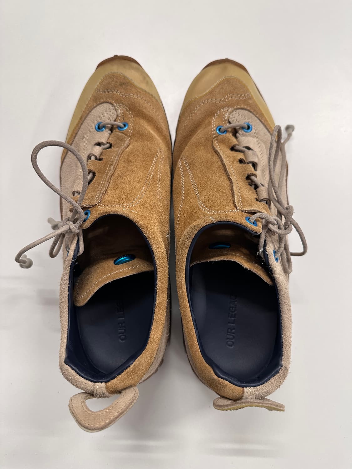 아워레가시 가베 퍼진 브라운 스웨이드 상품이미지3