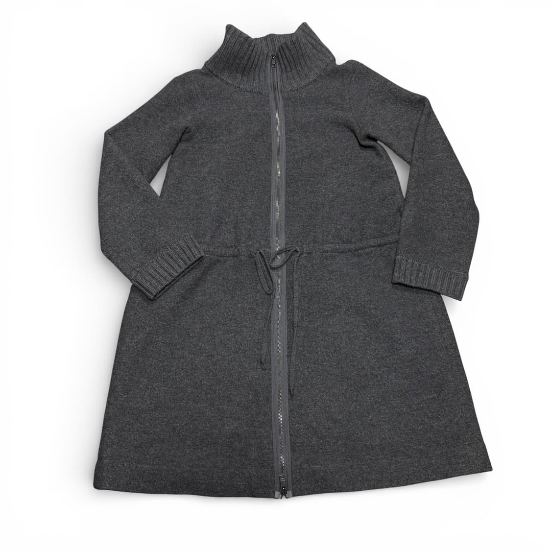 66 DKNY 그레이 울 롱 가디건 니트집업 상품이미지1