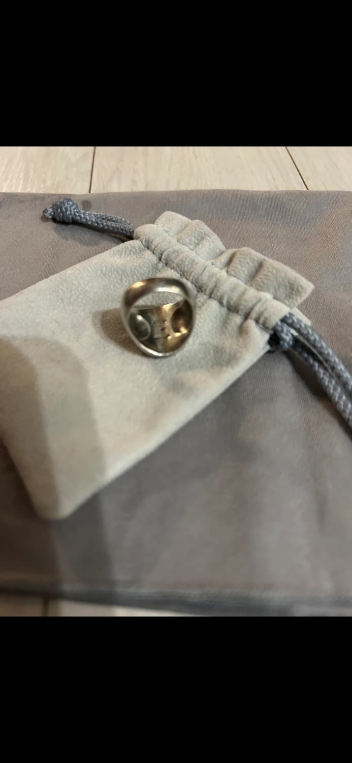 휴먼메이드 실버 925 버튼링 17호 상품이미지3