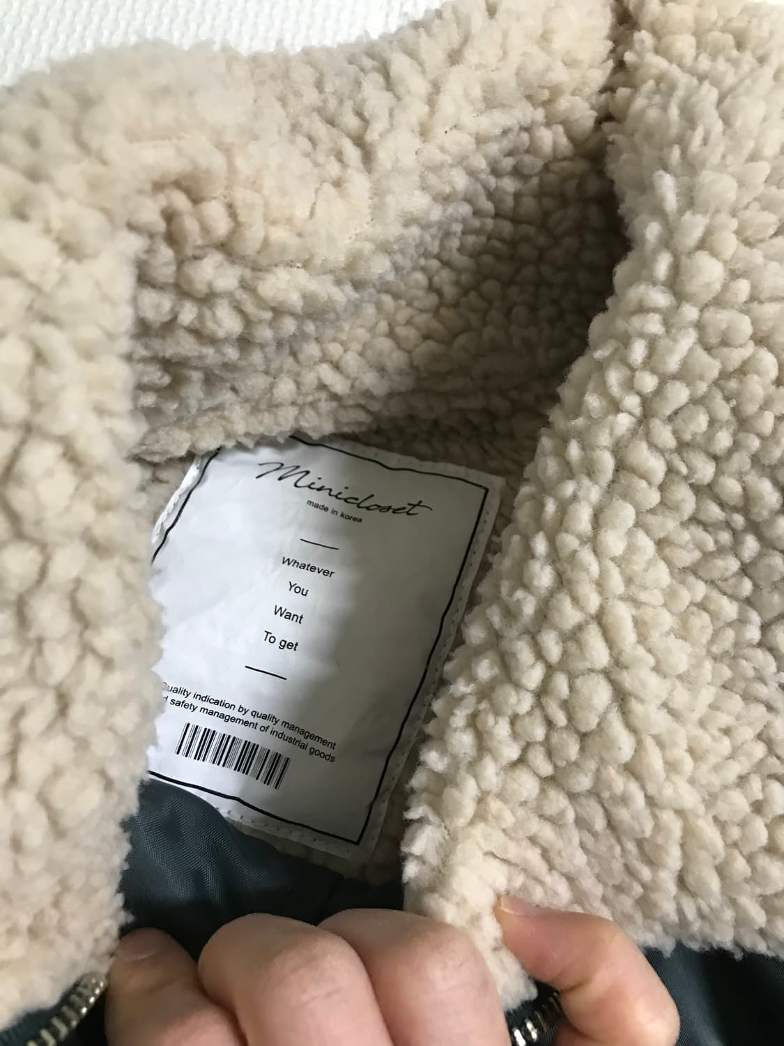 빈티지 하이넥 항공점퍼 상품이미지4