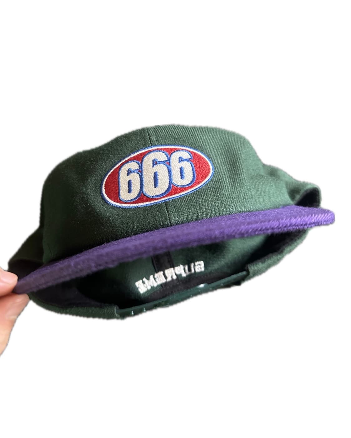 슈프림 17ss 666 6-panal 캡 상품이미지4