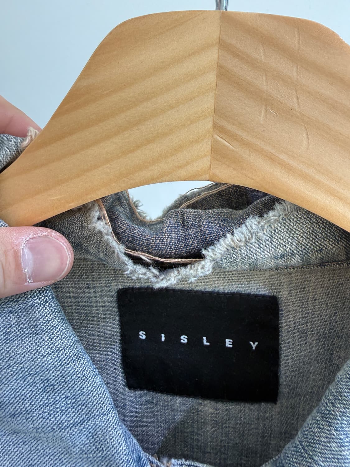 SISLEY 데님 자켓 상품이미지4