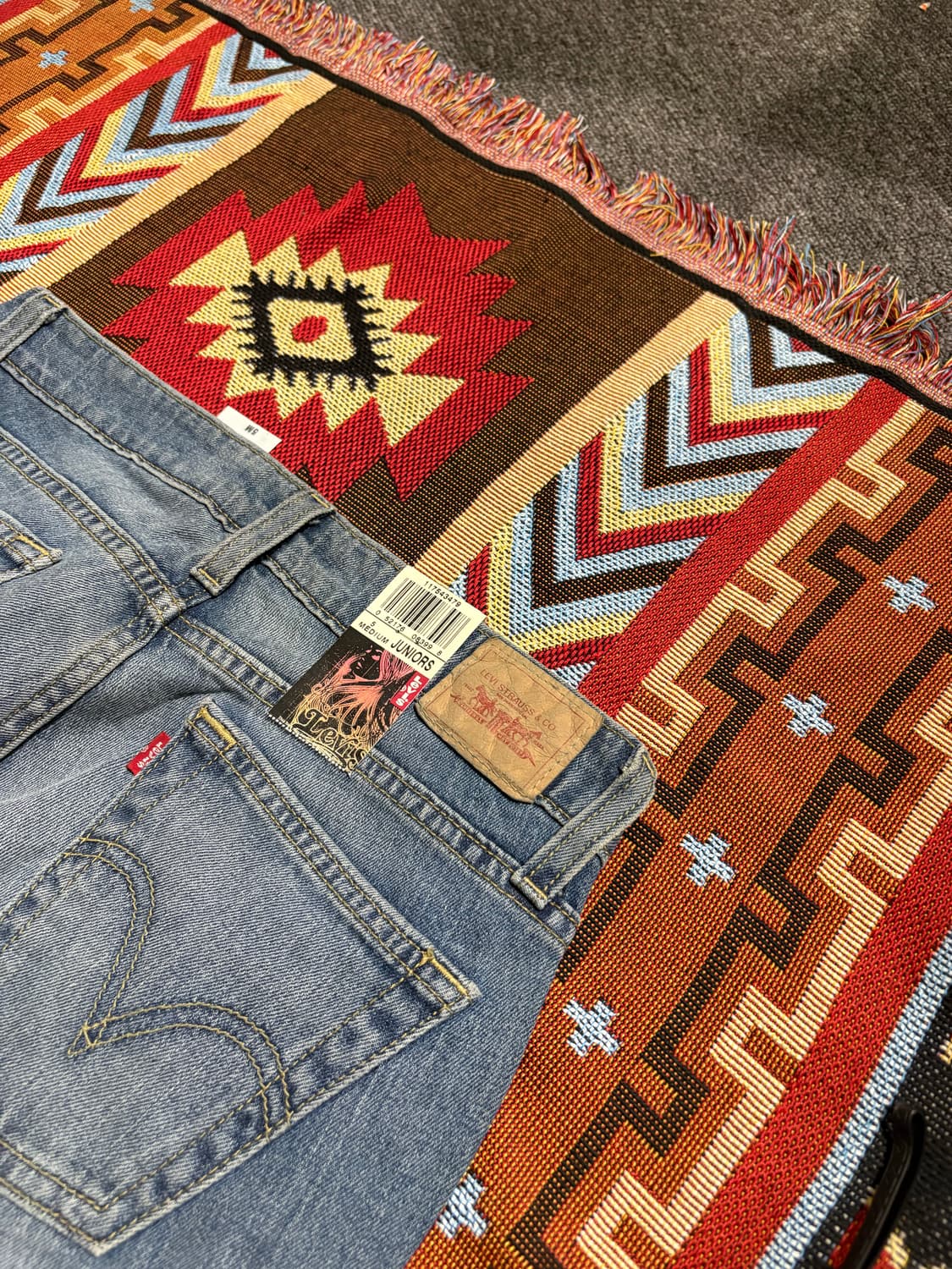 리바이스 524 슈퍼로우 데님팬츠 새상품 상품이미지5