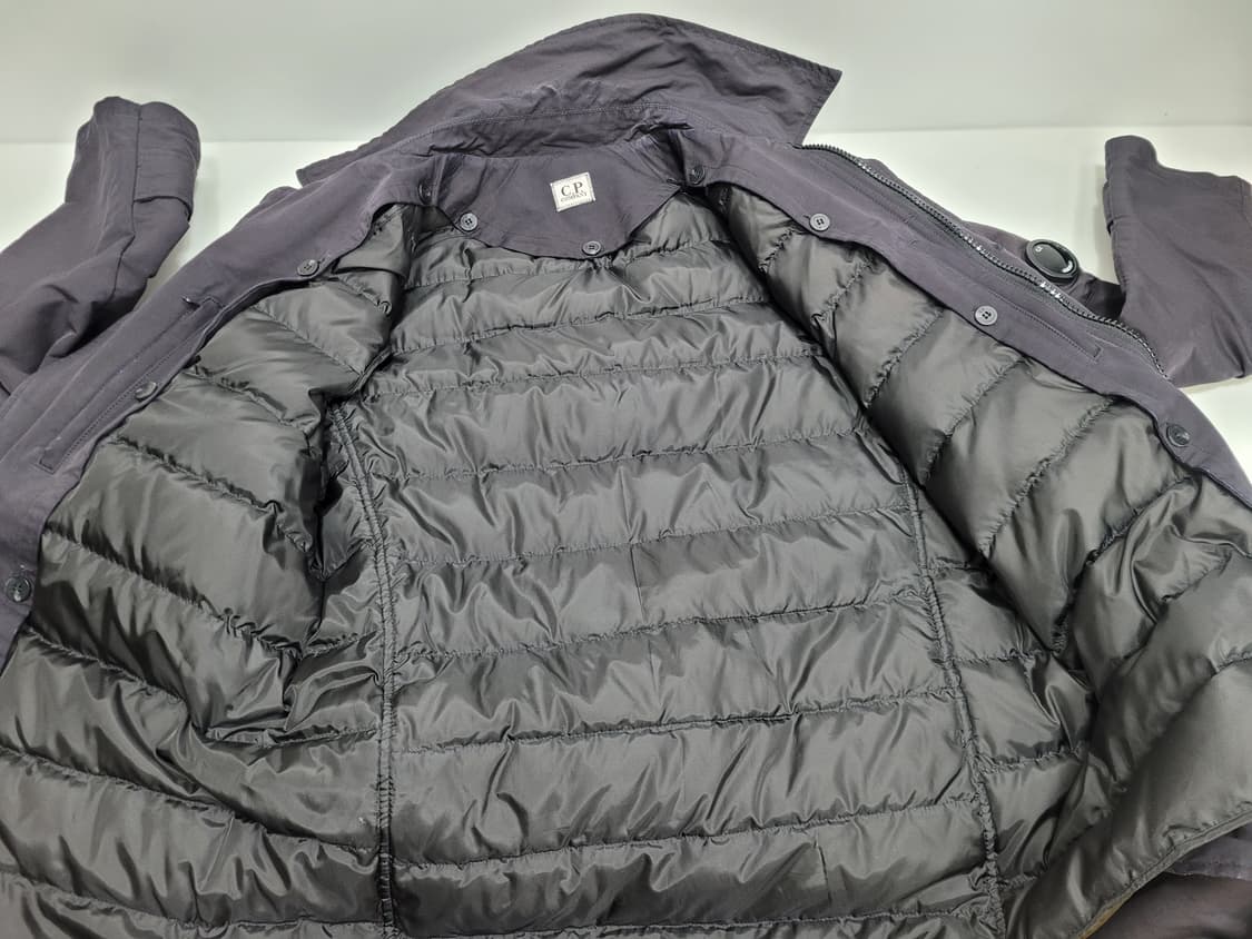 CP컴퍼니 구스다운 마이크로원단 맥코트 / 남 95 블랙 가먼트다잉 상품이미지7