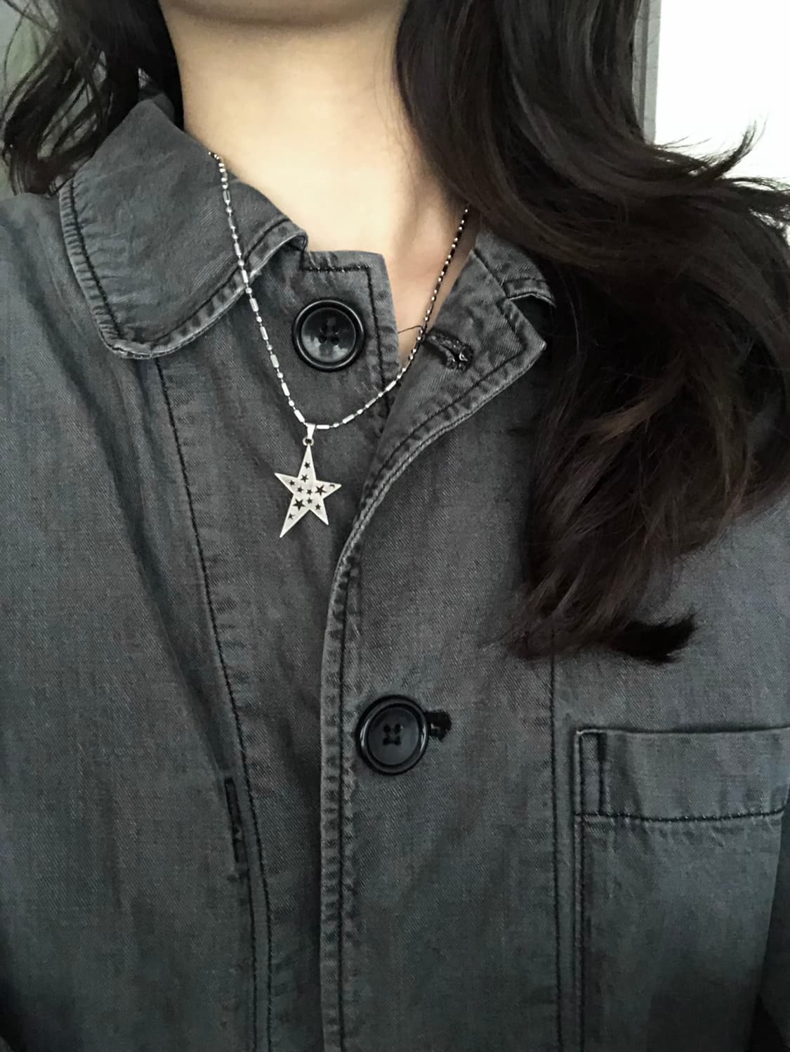 [휘마쿠마] 별무리 남녀공용 목걸이 상품이미지3