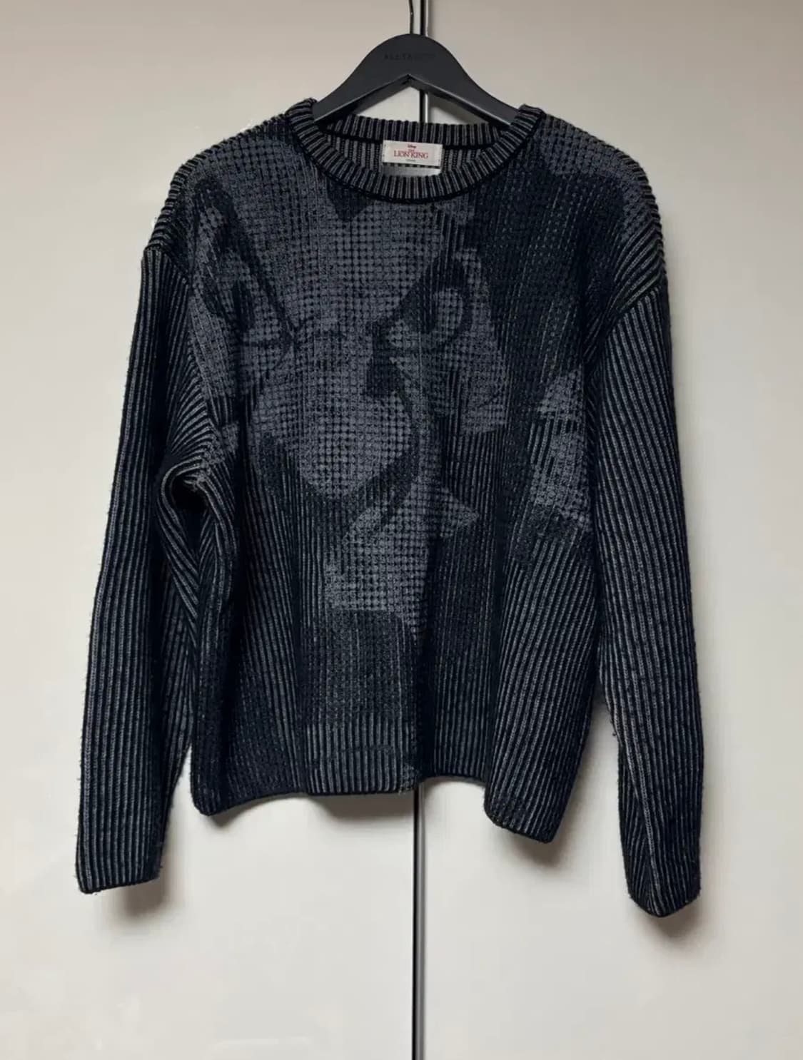 메종미네드 모노크롬 라이온킹 니트, L 상품이미지4