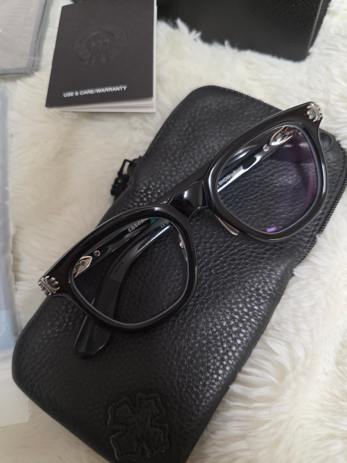 크롬하츠 스모크쇼 아시안핏 안경 판매합니다 상품이미지1