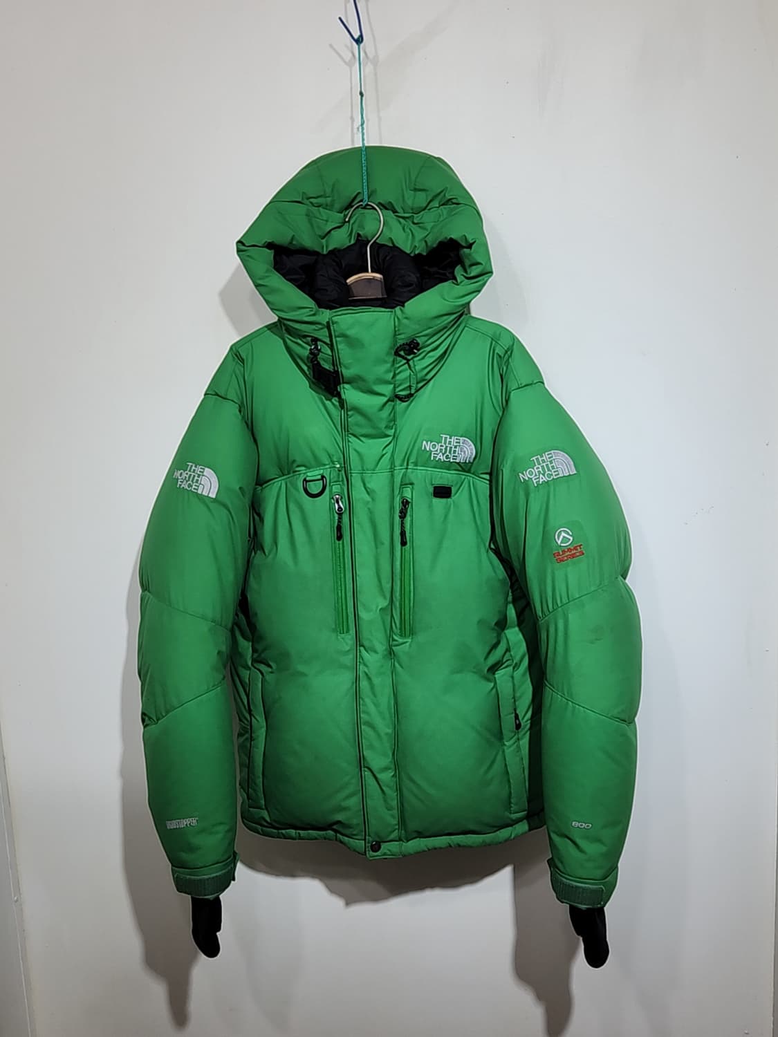 (M) 노스페이스 히말라야 패딩점퍼 녹색 거위털 800 다운자켓  상품이미지1