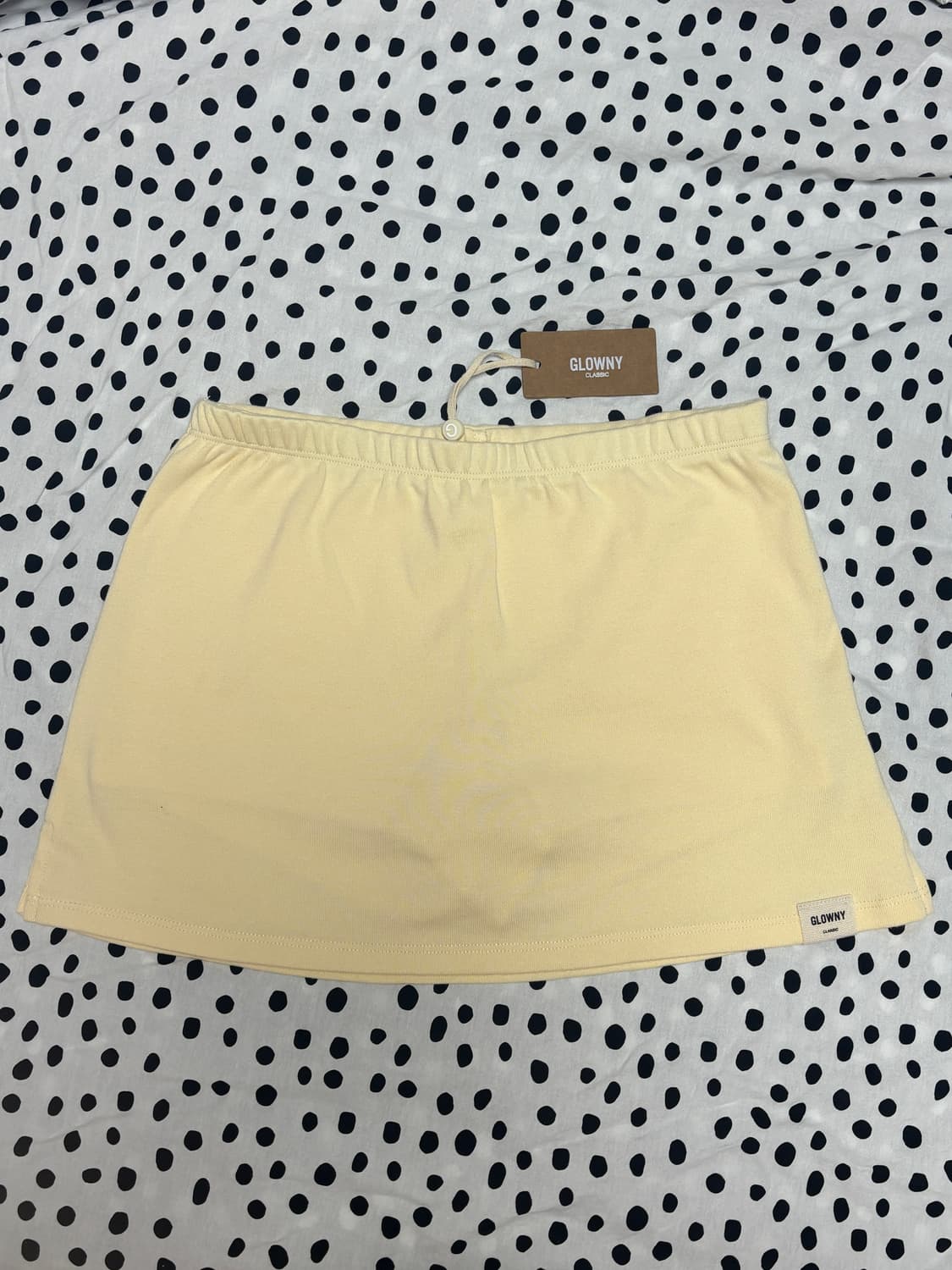 글로니 지 클래식 미니스커트 버터 G CLASSIC MINI SKIRT 상품이미지5