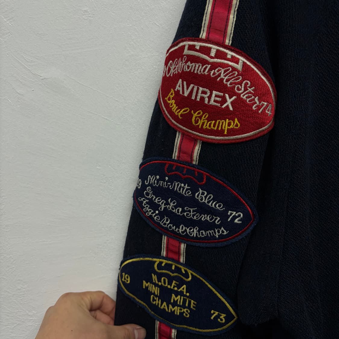 90S 아비렉스 울 바시티 상품이미지5