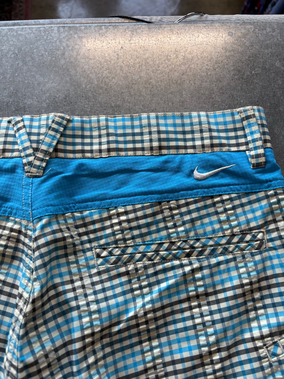 나이키 Nike 시어서커 체크 하프 팬츠 상품이미지5