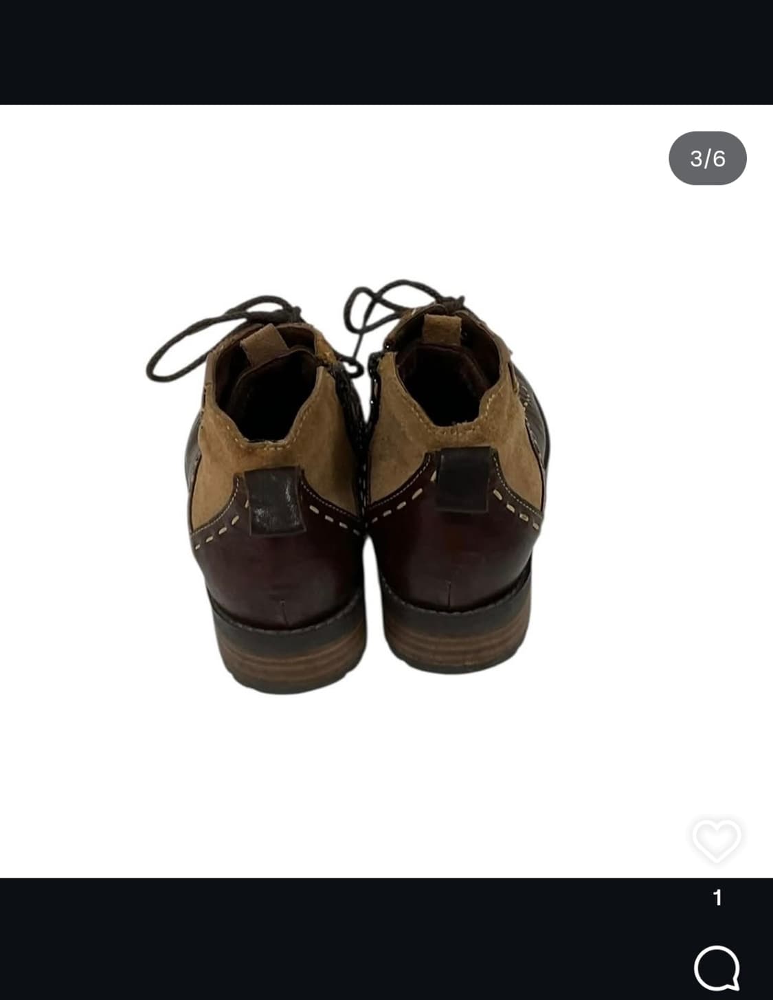 josephine 빈티지 브라운 부츠 상품이미지3