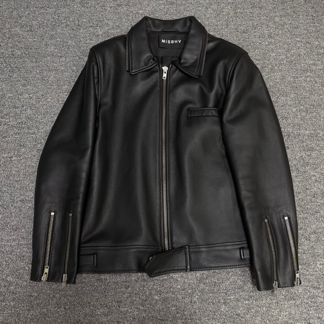 Sonic you 스터드 레더 자켓 미스비헤이브 상품이미지3