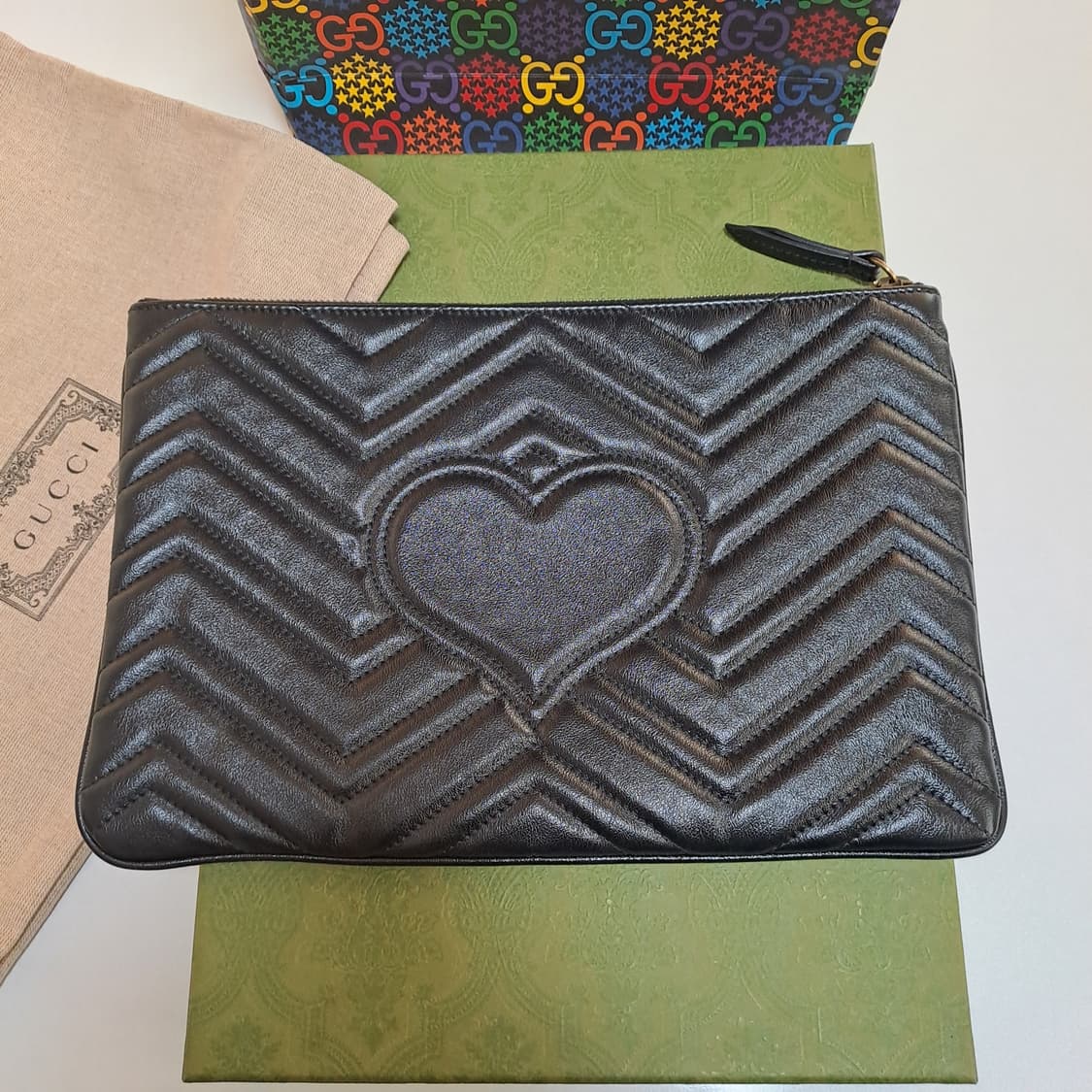 [100%/정품] 구찌 마몽 마틀라쎄 클러치, 구찌클러치,구찌파우치 상품이미지7